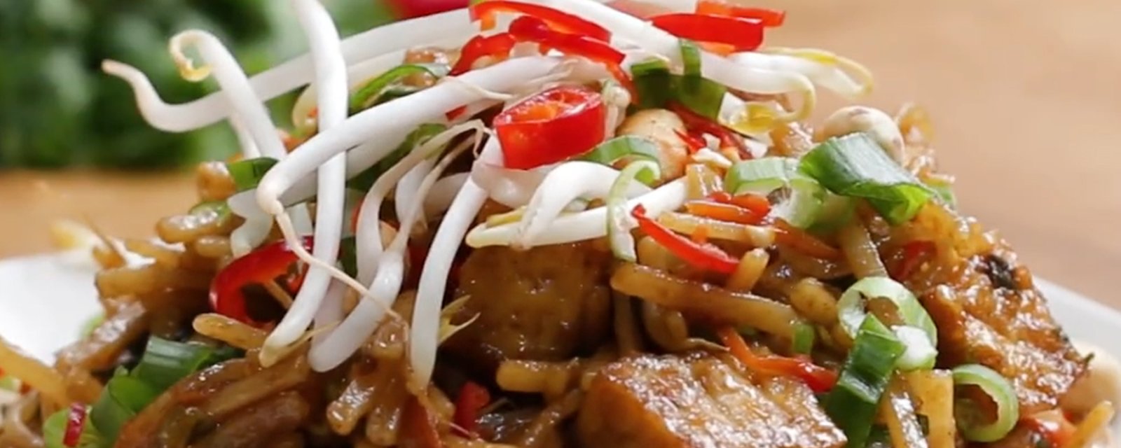 La meilleure recette de pad thaï végétarien