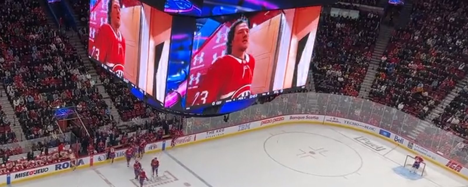 Le Canadien rend un hommage touchant à Tyler Toffoli et il reçoit une superbe ovation 