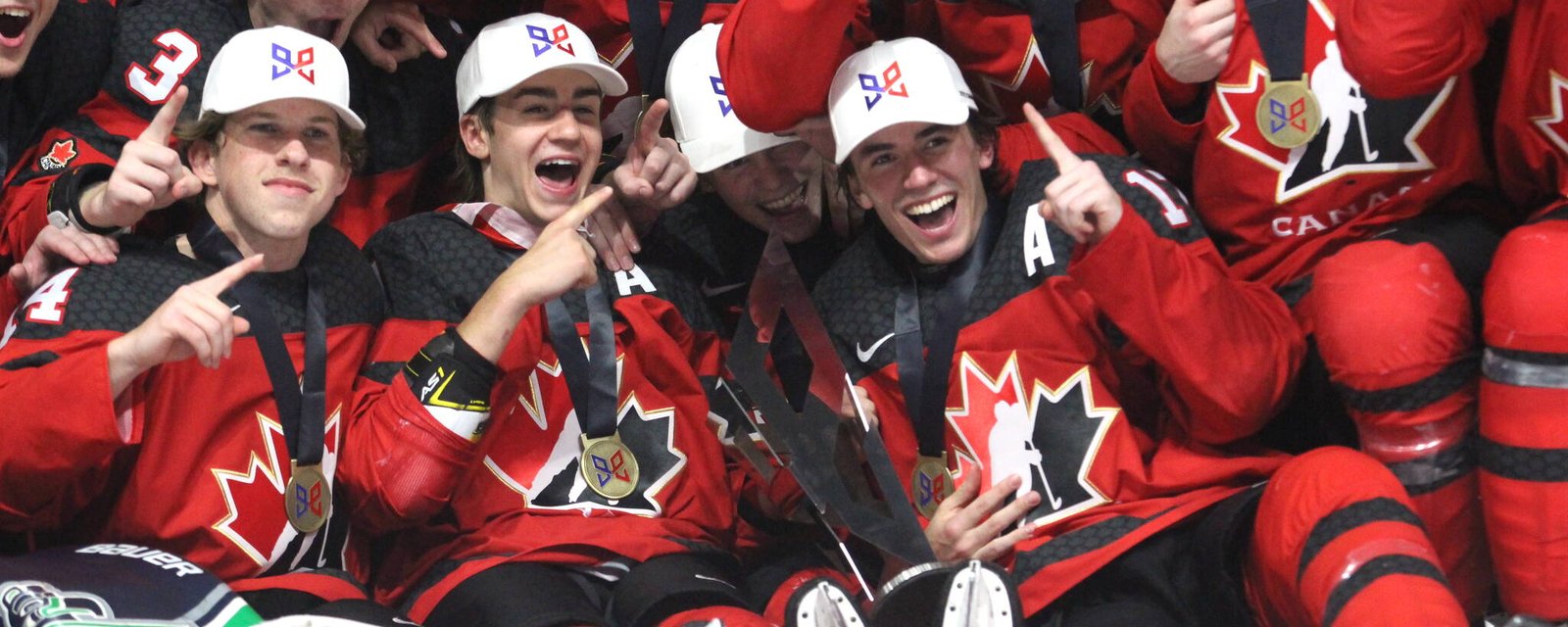 Team Canada remporte la médaille d'or à la coupe Hlinka Gretzky