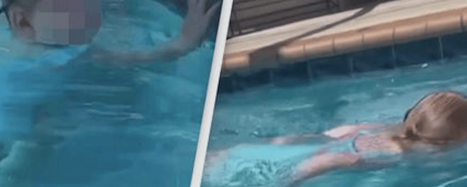 Une instructrice de natation explique pourquoi les enfants ne devraient jamais porter de maillots de bain bleus