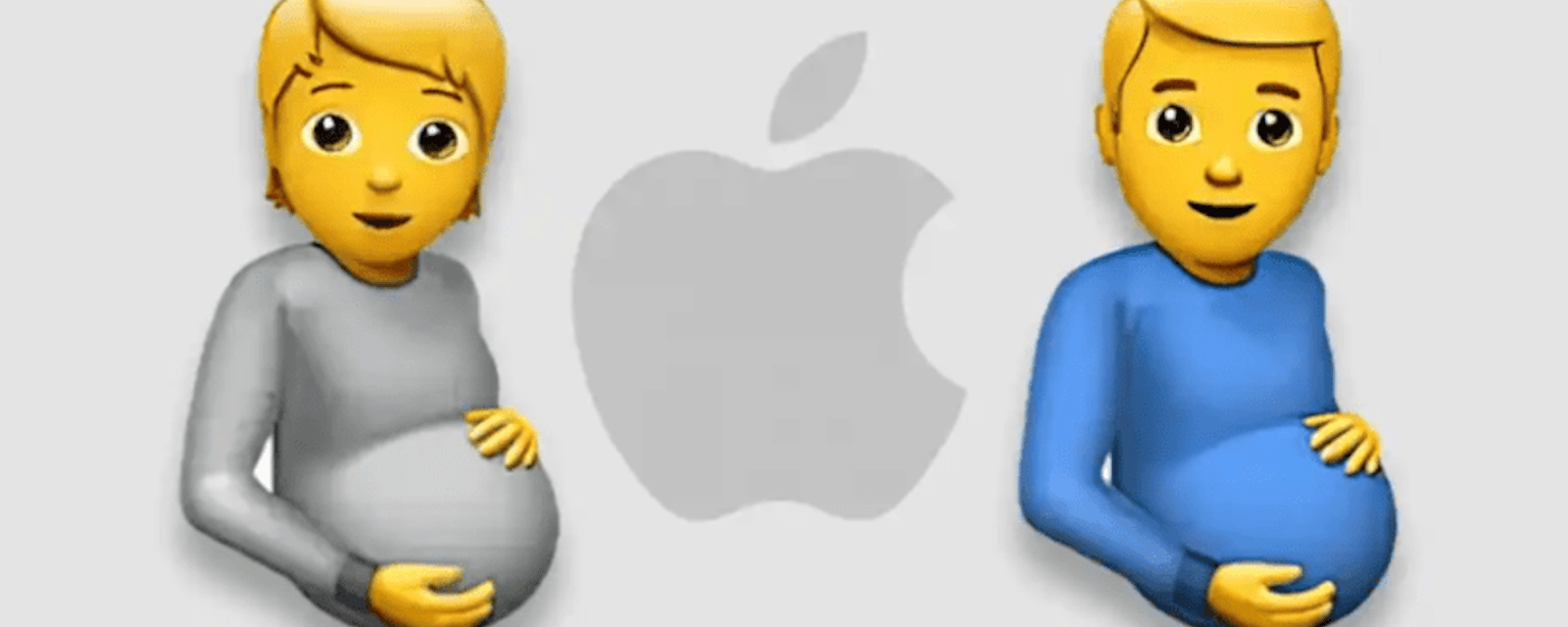 Apple a lancé un nouvel émoji « homme enceint »