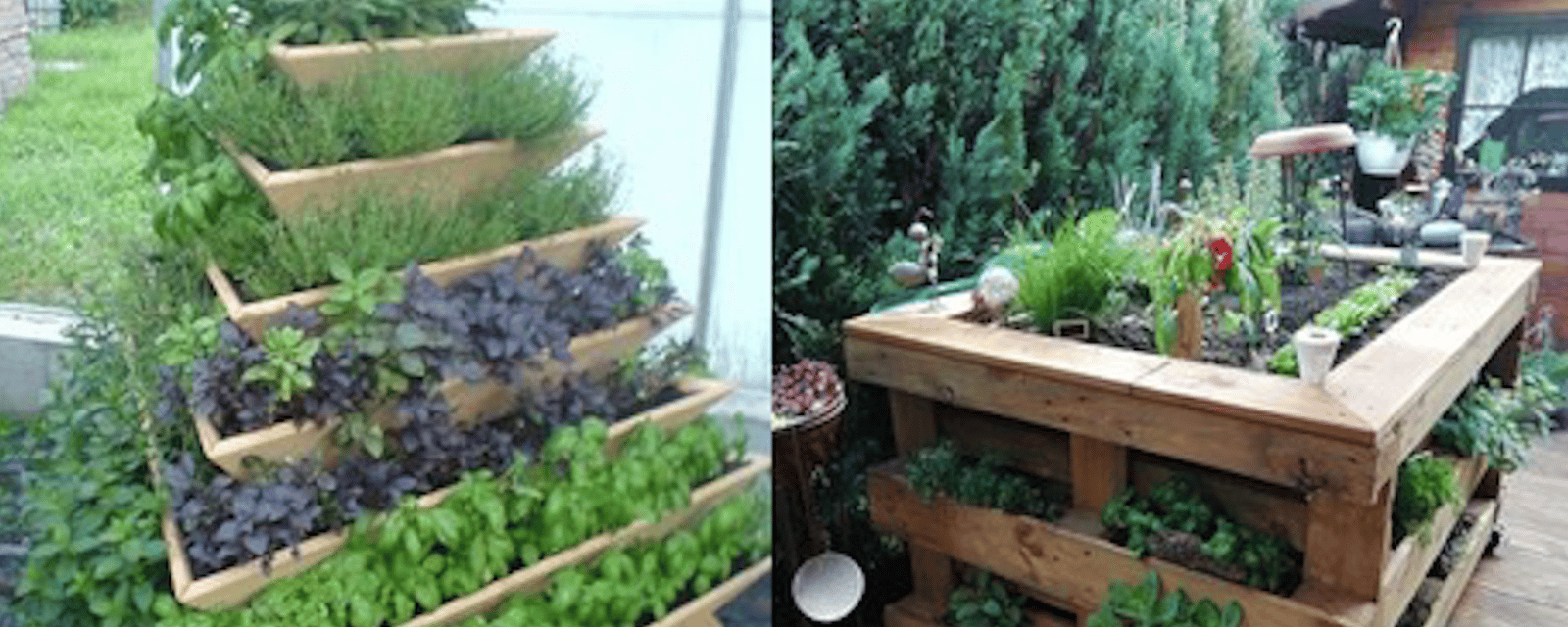 15 superbes idées pour une jardinière ou un jardin surélevé en bois récupéré