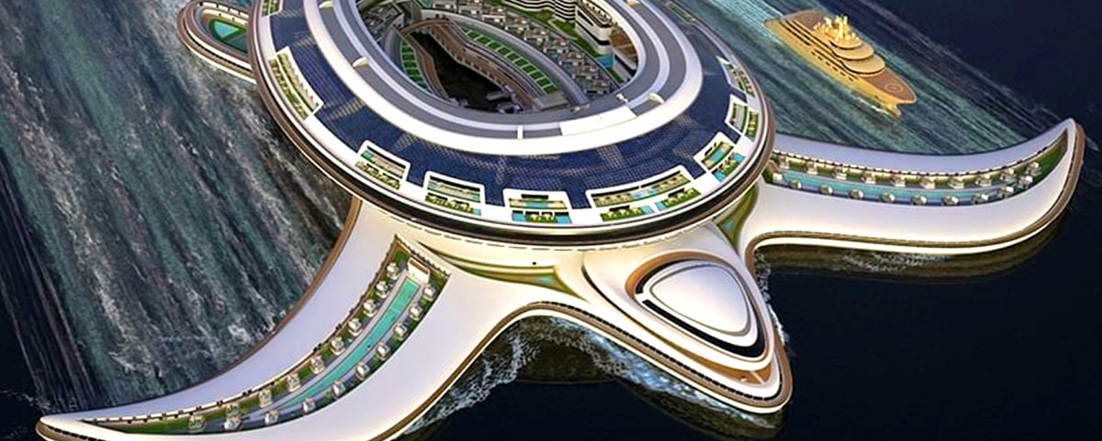 Un projet titanesque: une ville flottante pouvant accueillir 60 000 personnes