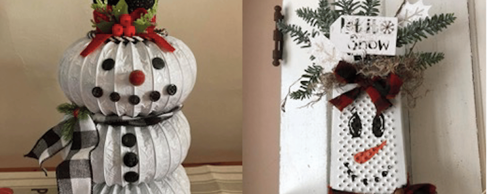 20 propositions pour un bonhomme de neige original