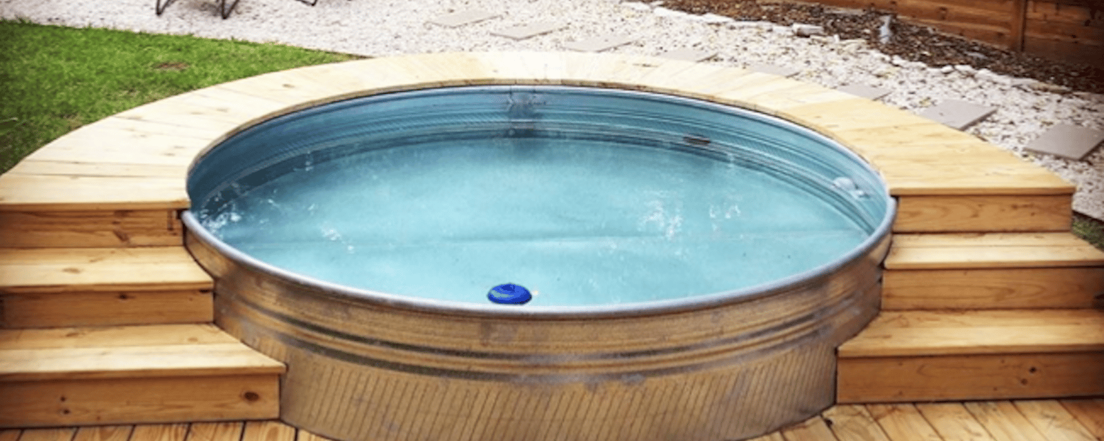 Comment faire une piscine de avec un réservoir de stockage