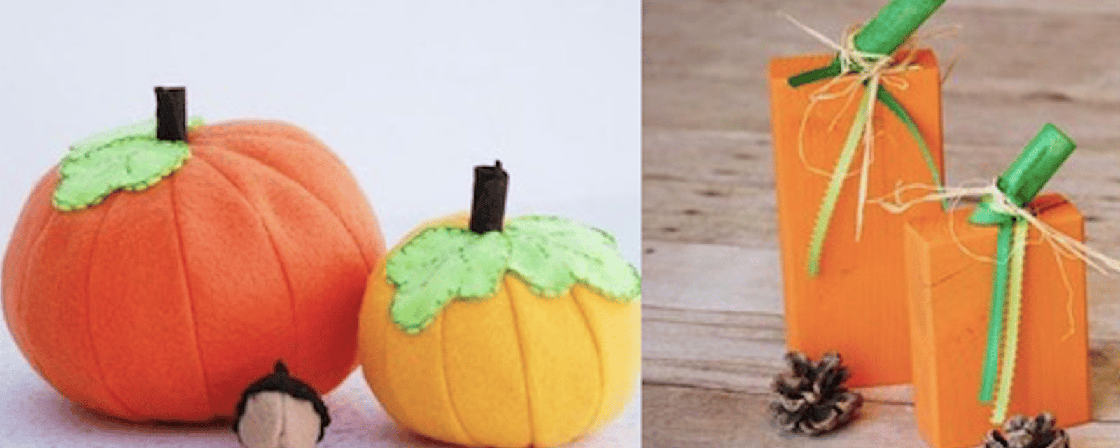 4 citrouilles originales pour décorer à l'Halloween
