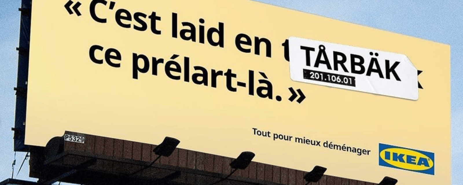 IKEA frappe un grand coup avec ses publicités de déménagement au Québec