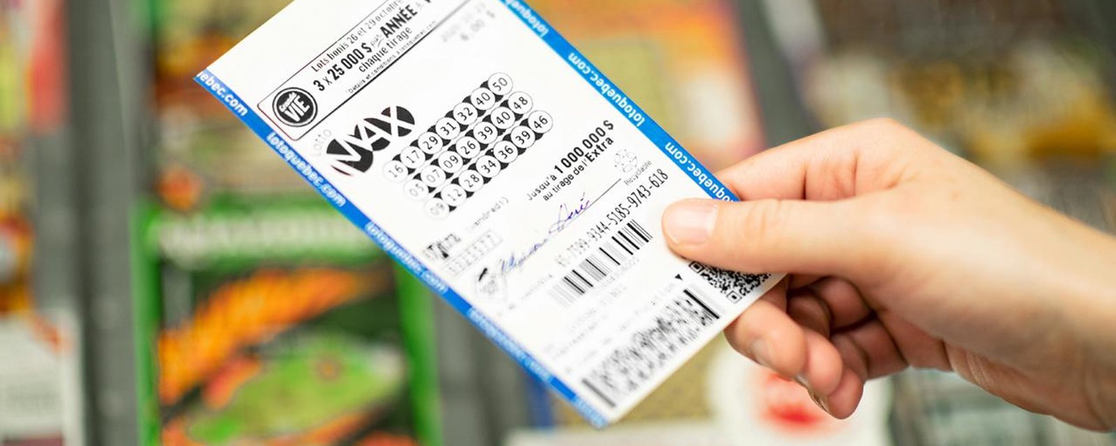 Un Québécois remporte 40 millions de dollars au Lotto-Max 