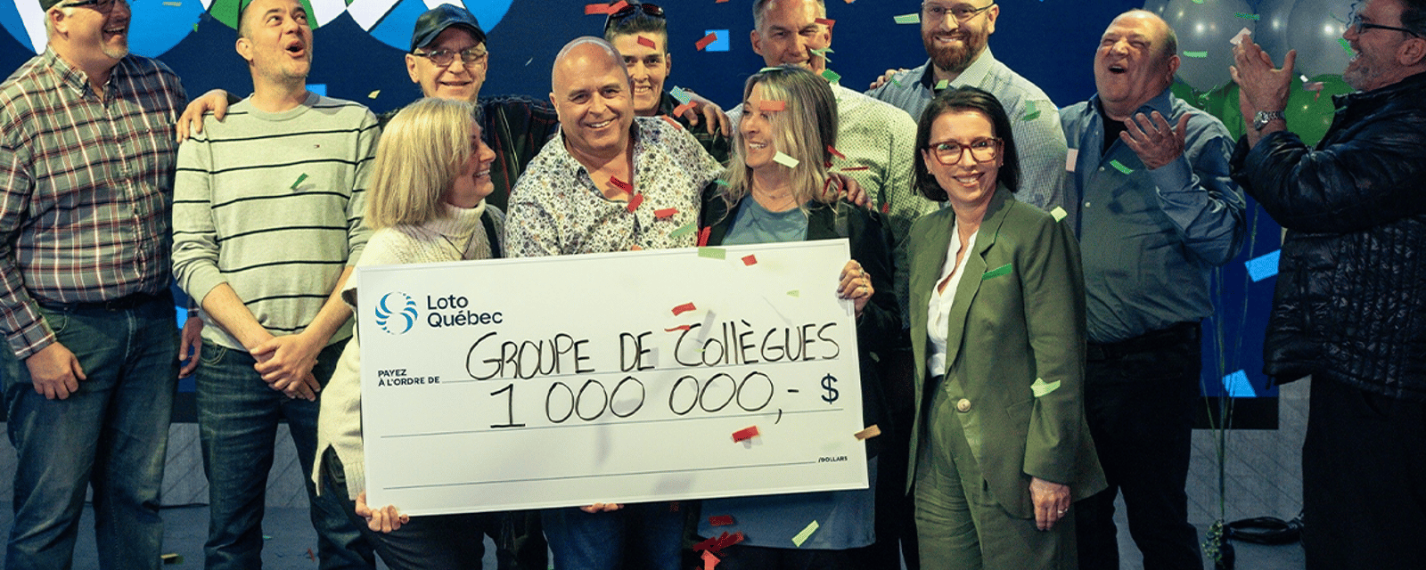 Un groupe de collègues de la Mauricie remporte un gros montant au Lotto Max