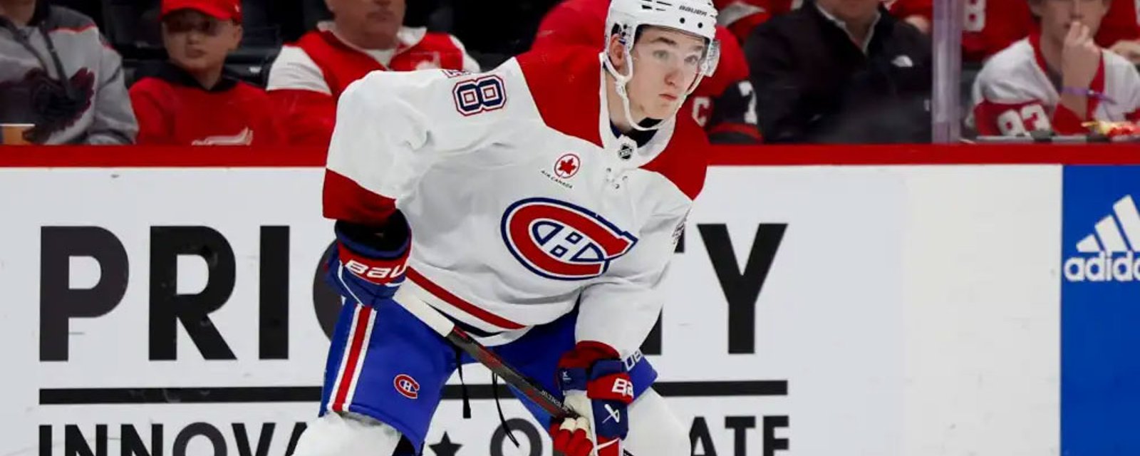 Habs rookie Lane Hutson earns a significant fine in his first NHL game