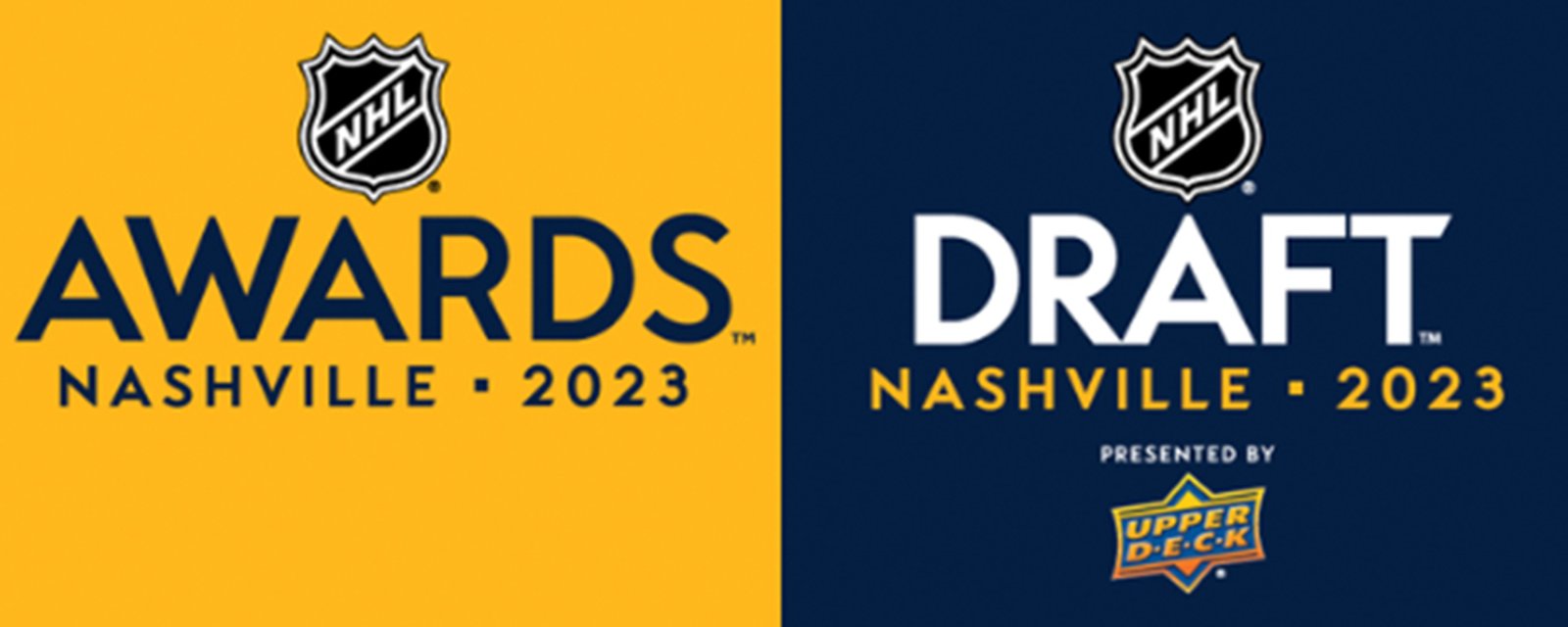 NHL Draft and Awards Night heading to Nashville in 2023