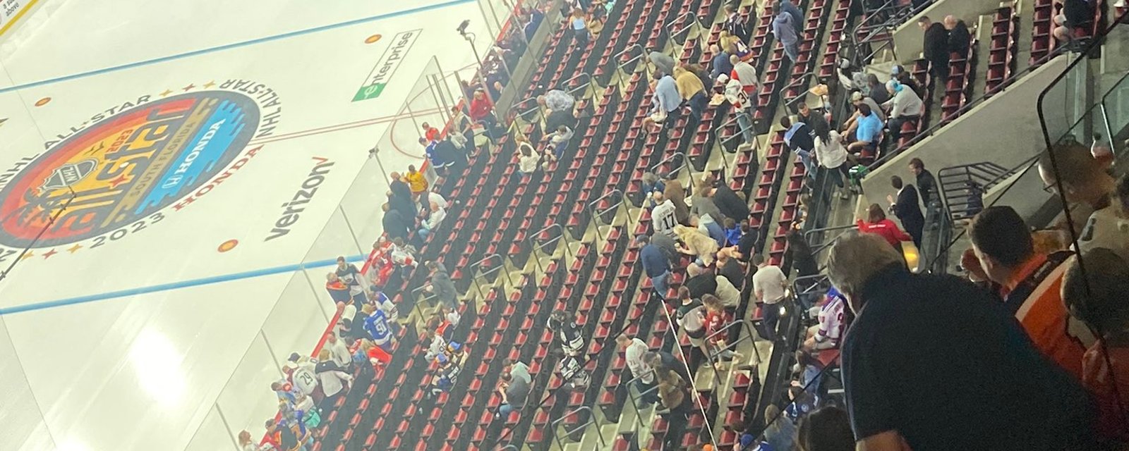 Embarrassing attendance at All-Star Skills competition