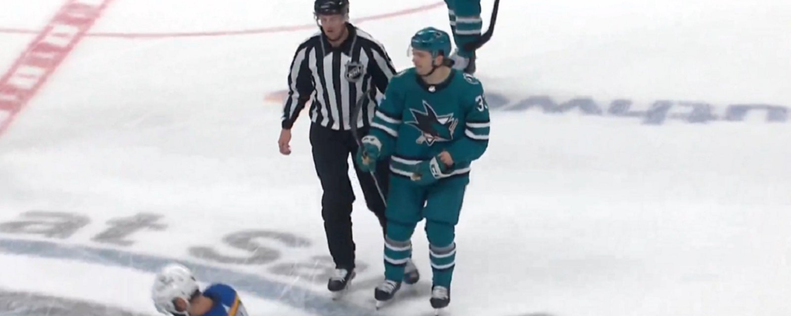 Calen Addison ejected after going off on NHL referee.