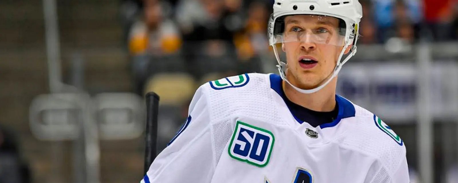 Elias Pettersson “sent home” from practice by Bruce Boudreau.