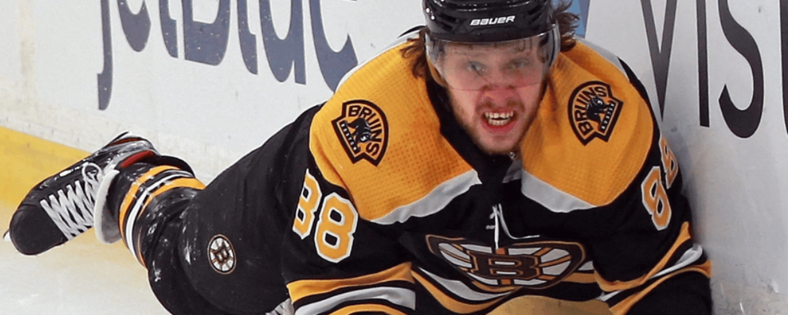 David Pastrnak reveals painful injury he suffered in playoffs 