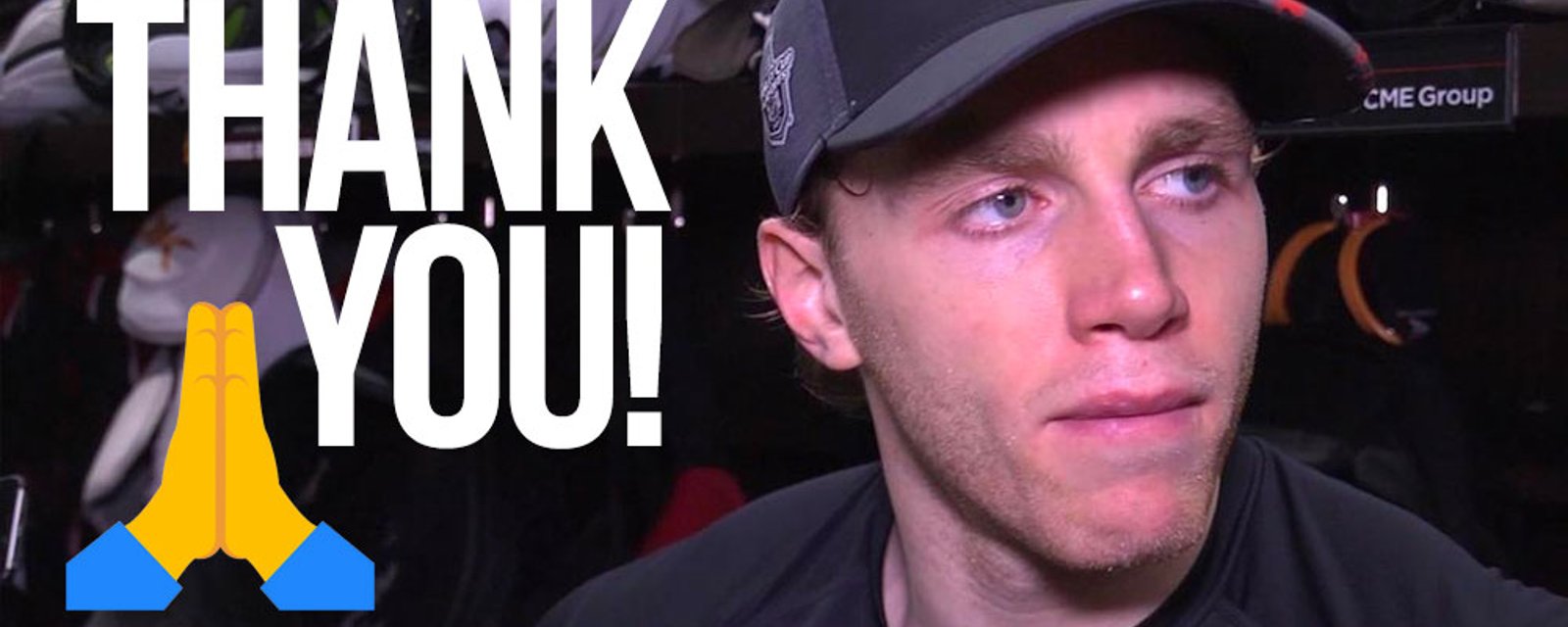 Patrick Kane with an emotional 'goodbye' to Chicago