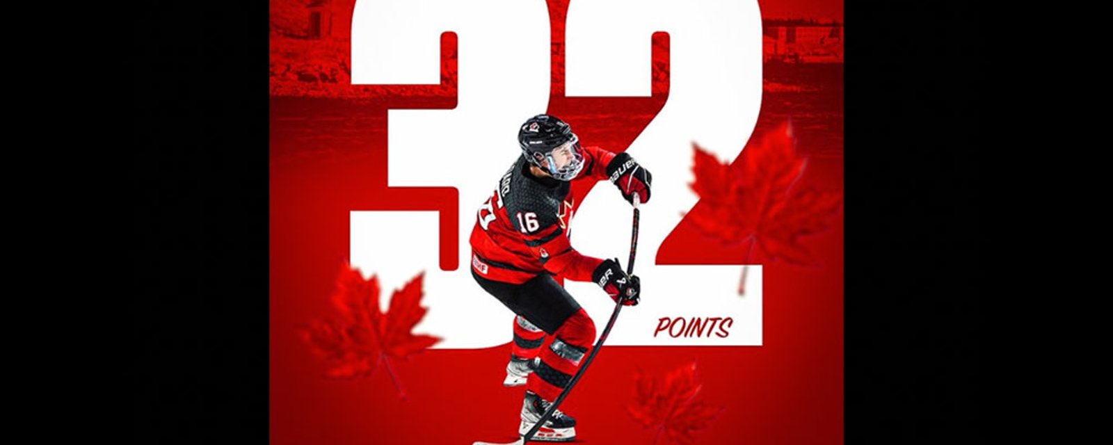 Connor Bedard becomes Canada's all-time points leader at the World Juniors