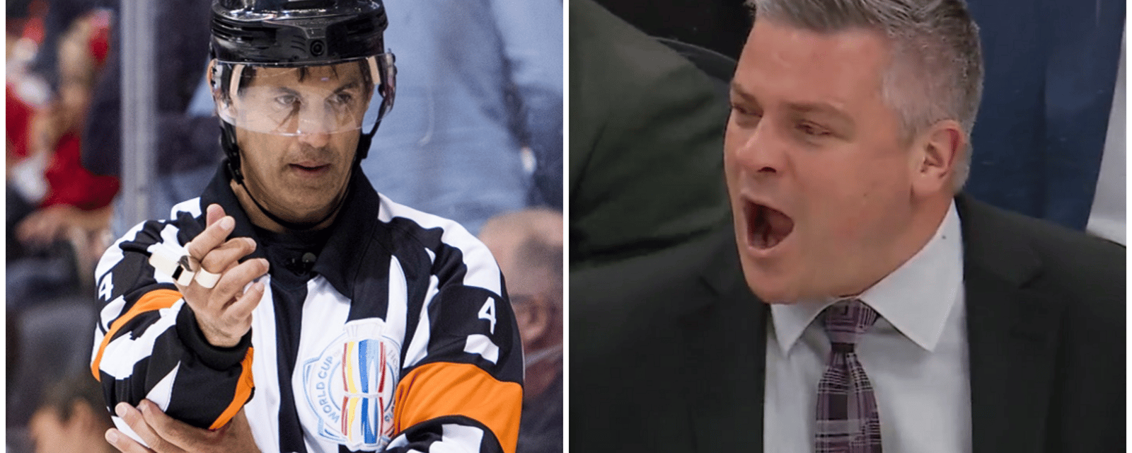 Sheldon Keefe loses it over referee Wes McCauley... again.