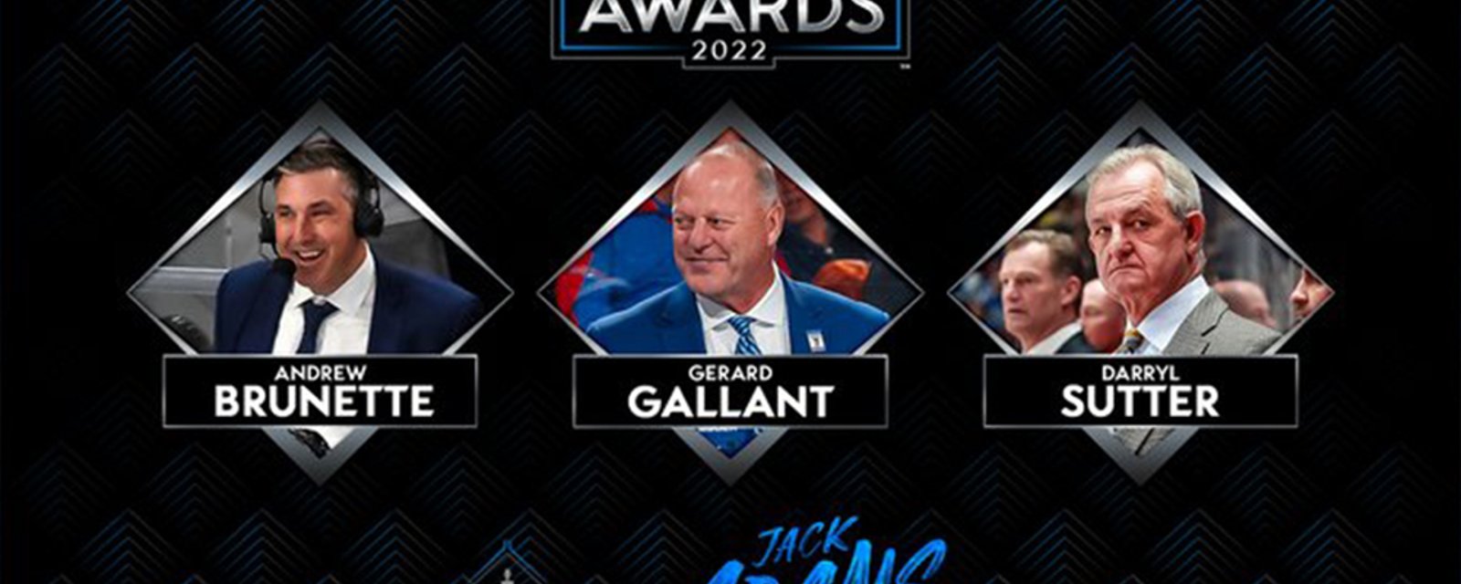 Sutter, Gallant and Brunette get Jack Adams Award nods as NHL's best coach in 2021-22