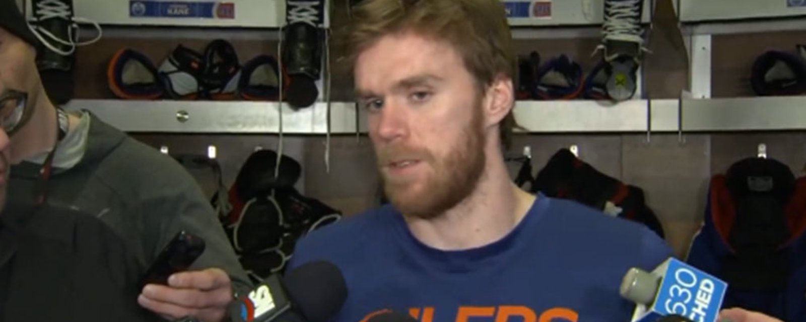 Connor McDavid trolls fans and media before huge game against Kings