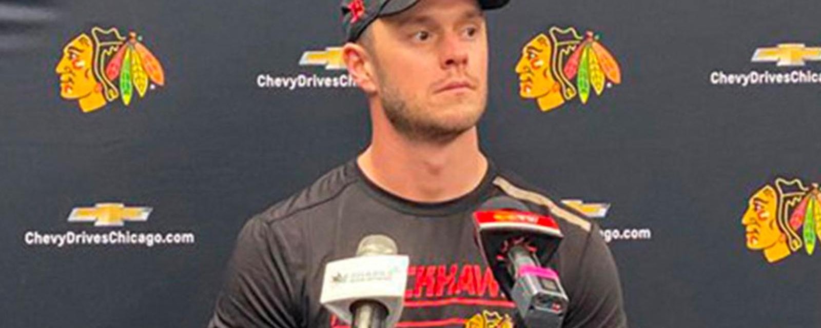 Jonathan Toews makes official statement on retirement