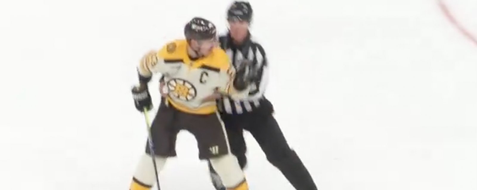 Brad Marchand caught making threats in hot-mic incident!