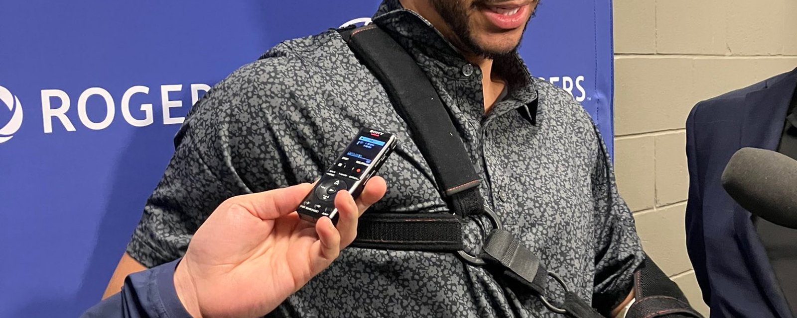 Evander Kane reveals gruesome details on wrist cut as he faces media for the first time since