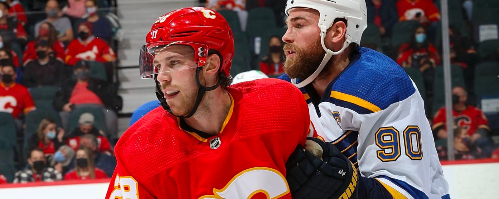 Trade brewing between the Flames and Blues?