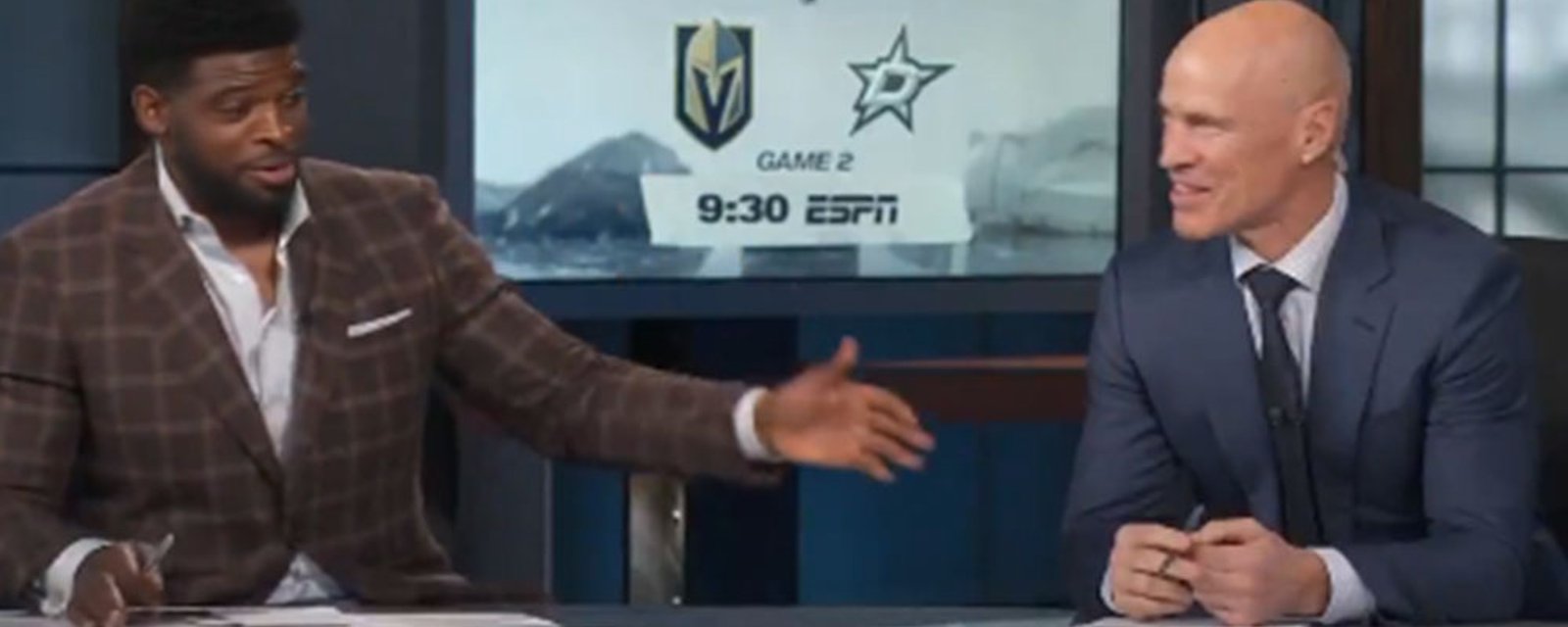Subban under criticism for talking about his 'manhood' on live TV