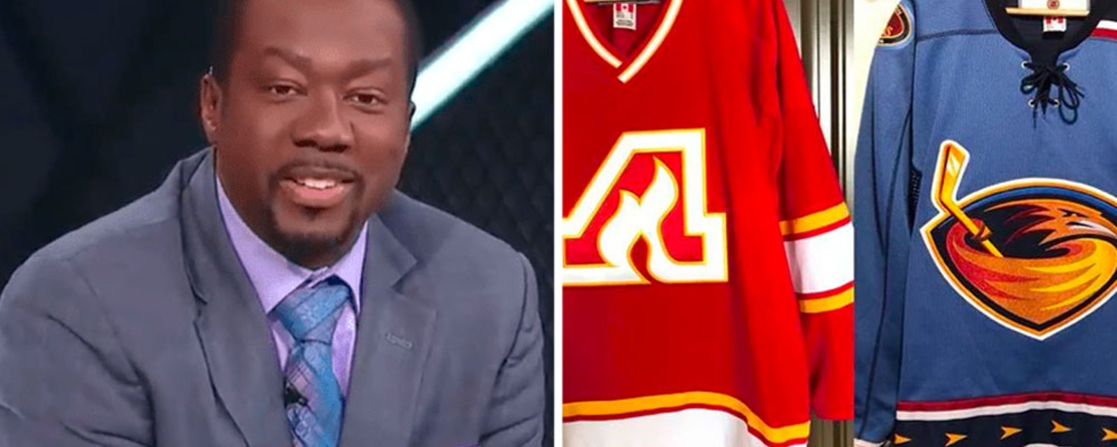 Reports that former NHLer Anson Carter is trying to bring the NHL back to Atlanta