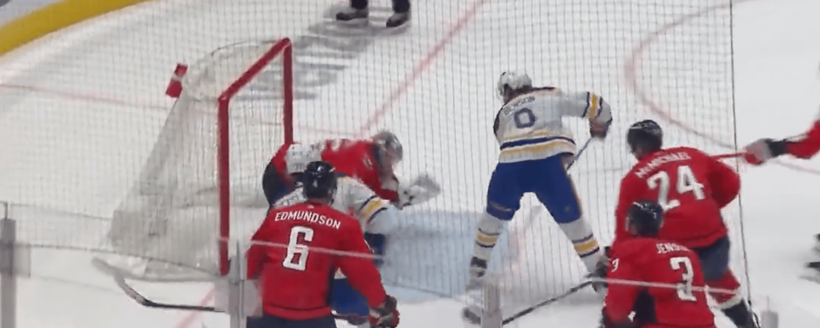 Buffalo's Zach Benson scores the best 1st NHL goal you'll ever see 