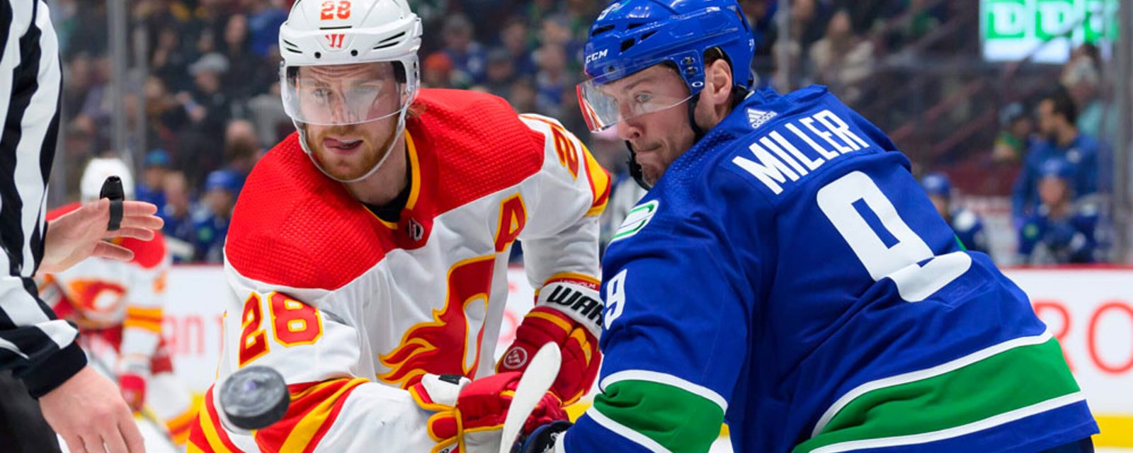 Canucks pay huge price to acquire Lindholm from Flames