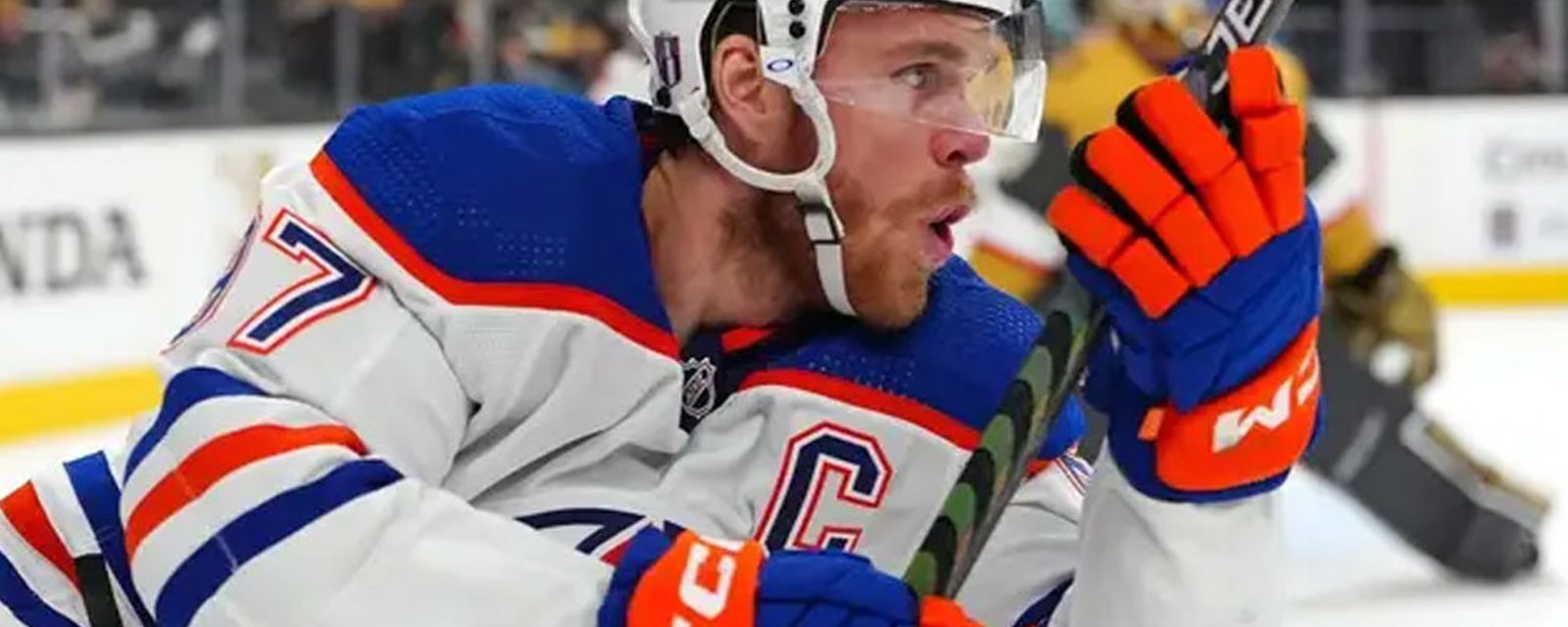 Connor McDavid out with a lower body injury