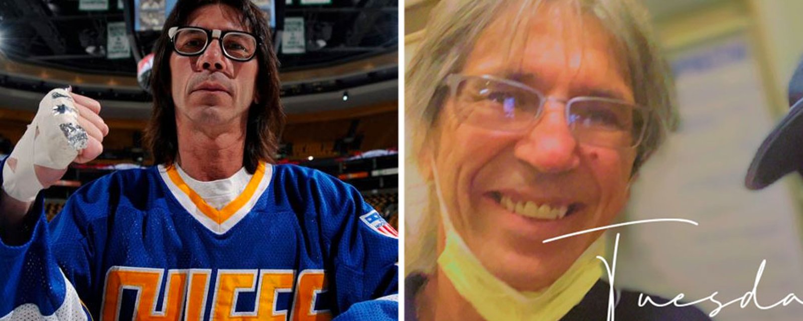 Steve Carlson of the infamous Hanson Brothers beats cancer!