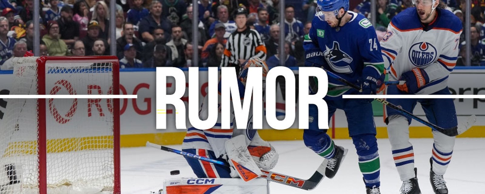 Reports that Oilers coach made racist gestures to Canucks fan last night