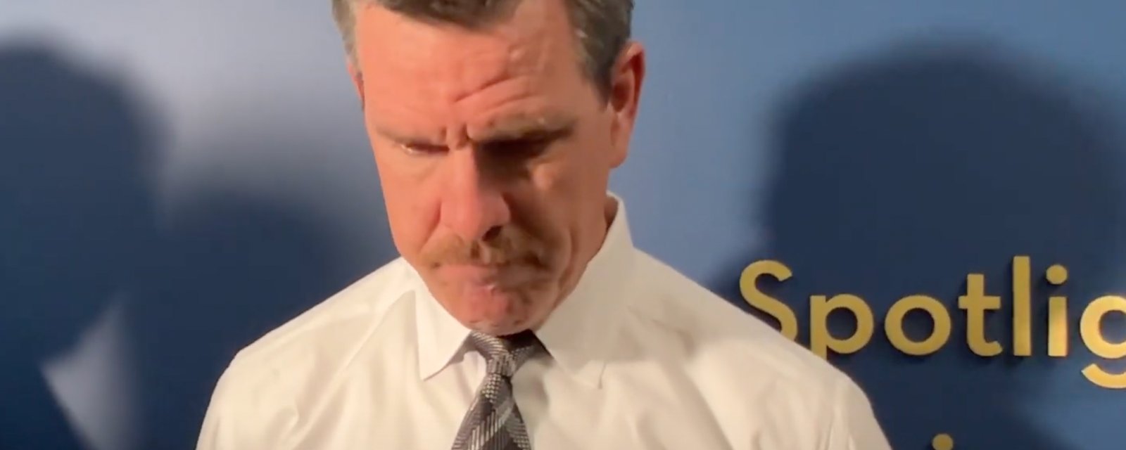 Penguins head coach Mike Sullivan calls out his own players!