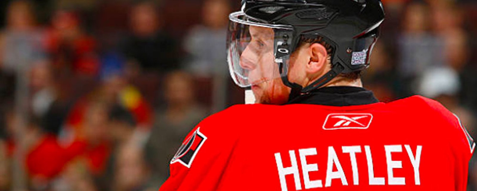 Dany Heatley is back in the NHL!