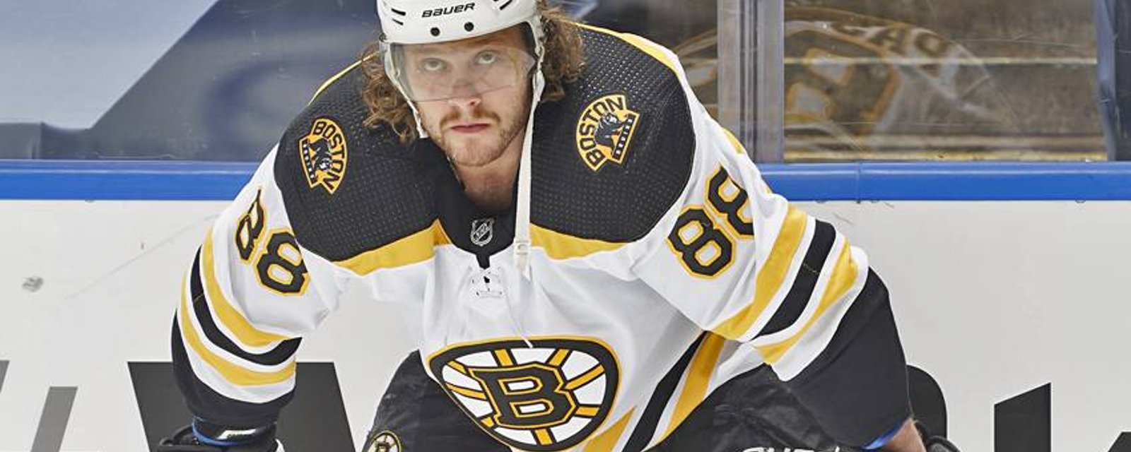 David Pastrnak unexpectedly lands on trade block as feud with GM is leaked.