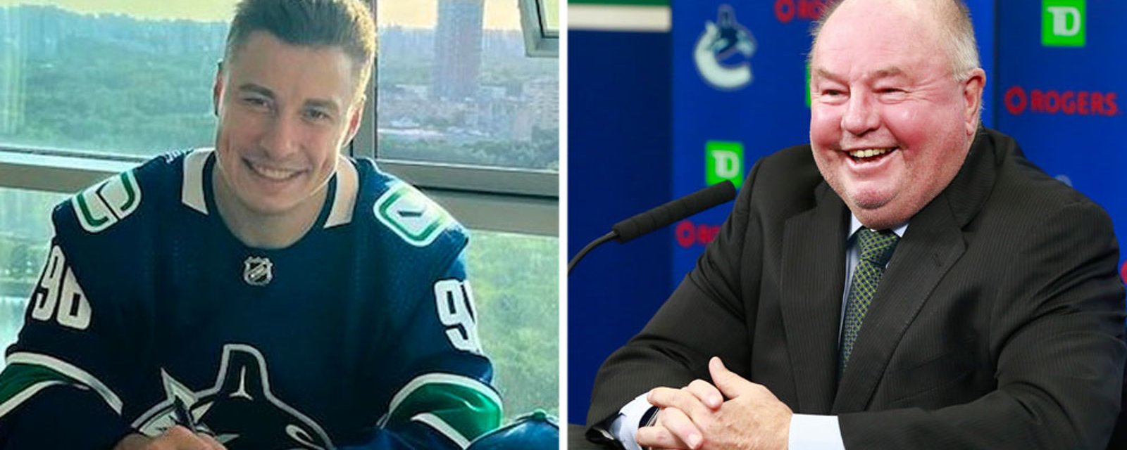 Bruce Boudreau goes to crazy lengths to bring Kuzmenko to Canucks