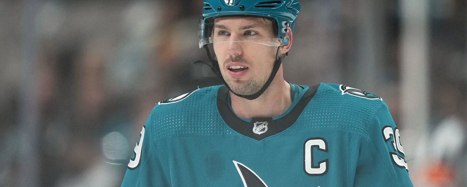 Dire update from Sharks captain Logan Couture.