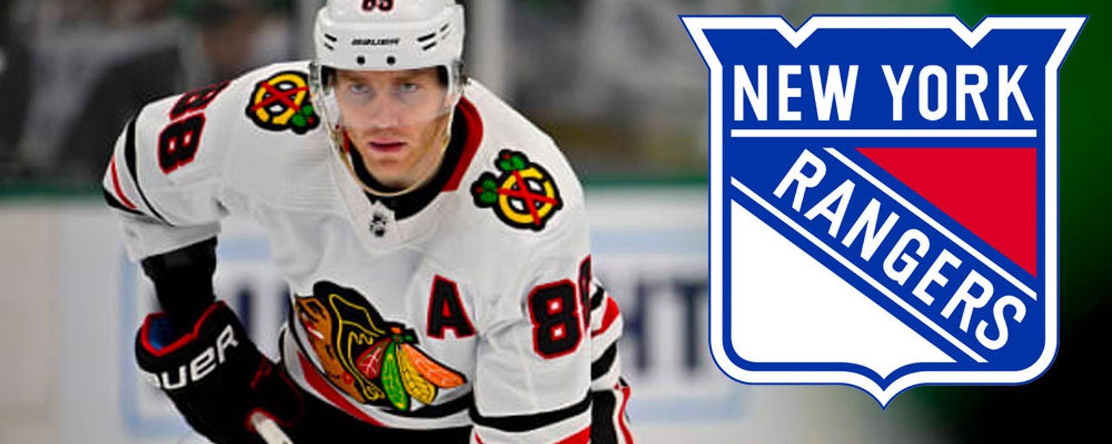 Reports that Patrick Kane is headed to Rangers tomorrow