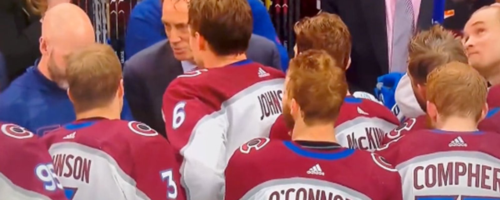 Incredible lip reading video reveals that Sakic told Avs players to touch the Clarence Campbell Bowl