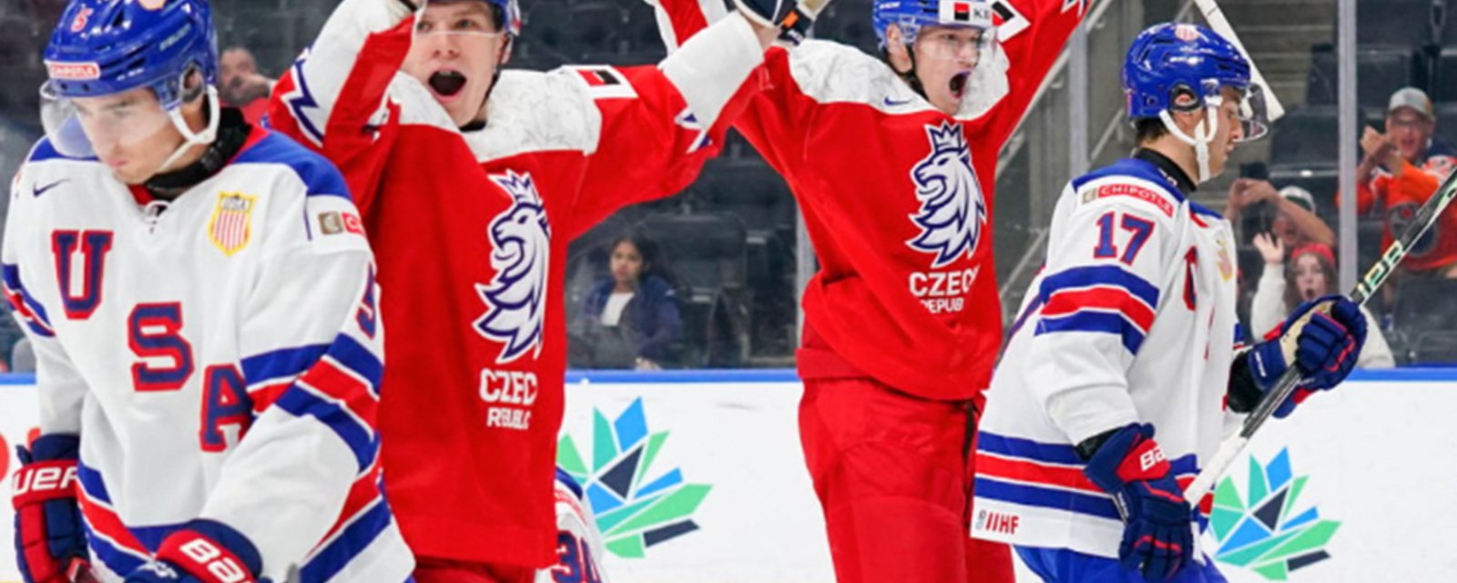 Czechs stun USA, take them out of medal contention