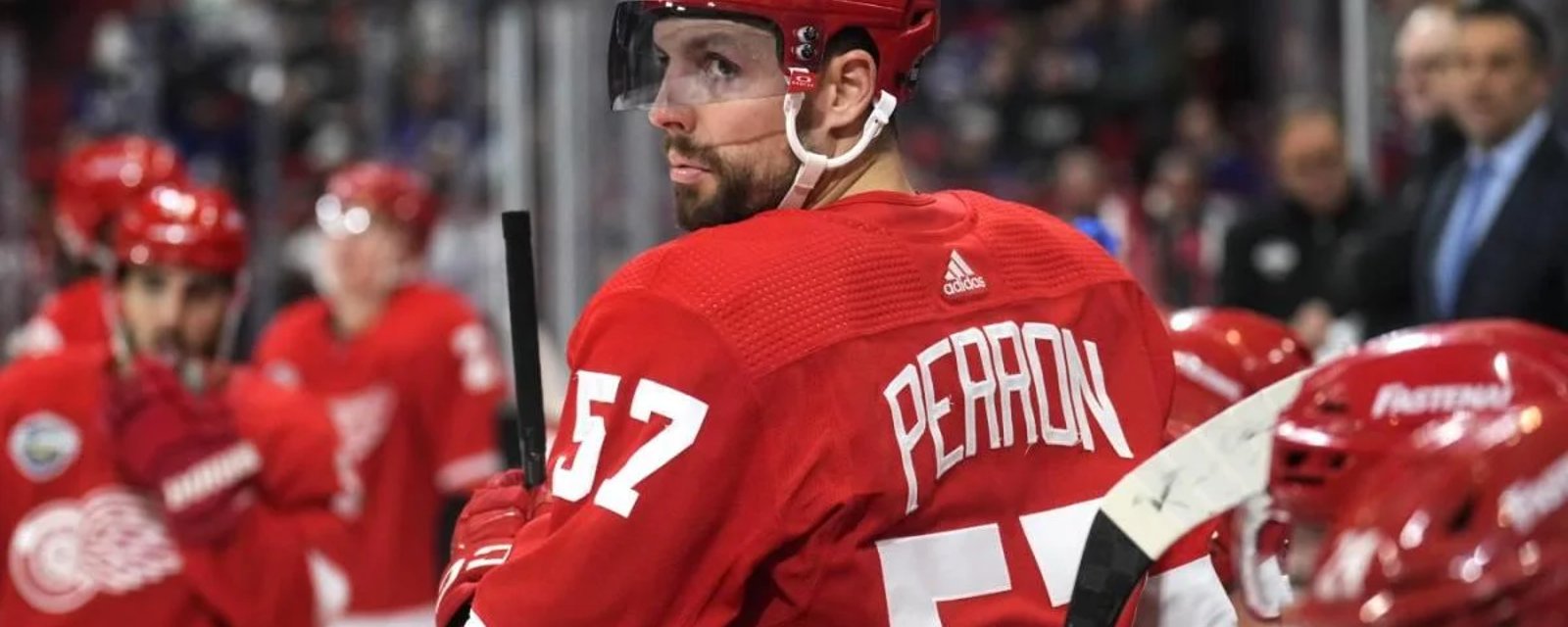 David Perron hints at future with Red Wings 