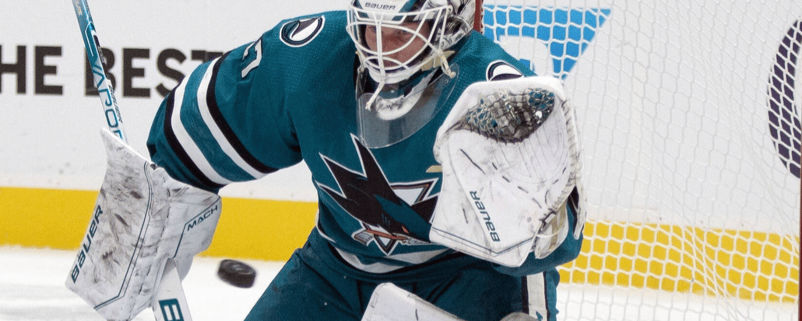 James Reimer isn't happy with Sharks GM Mike Grier 