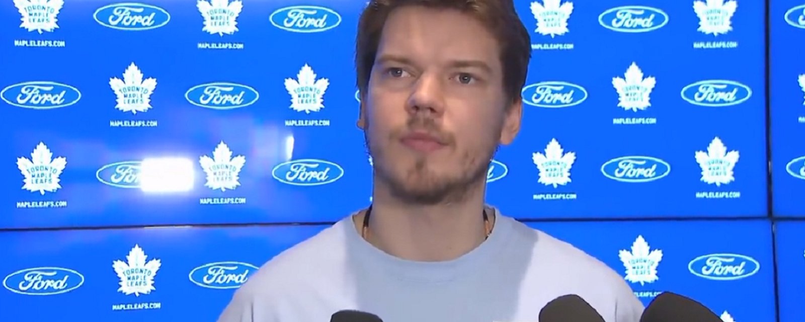 Ilya Samsonov shares details on his injury and future with the Maple Leafs.