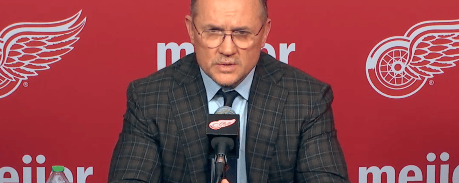 Steve Yzerman: “I'm okay with where we're at” 