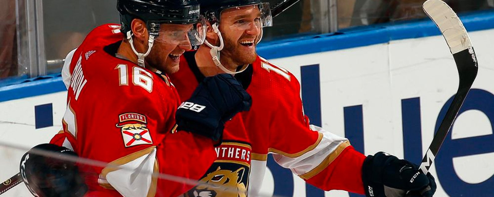 Huberdeau and Barkov hook up on an absolutely nasty goal