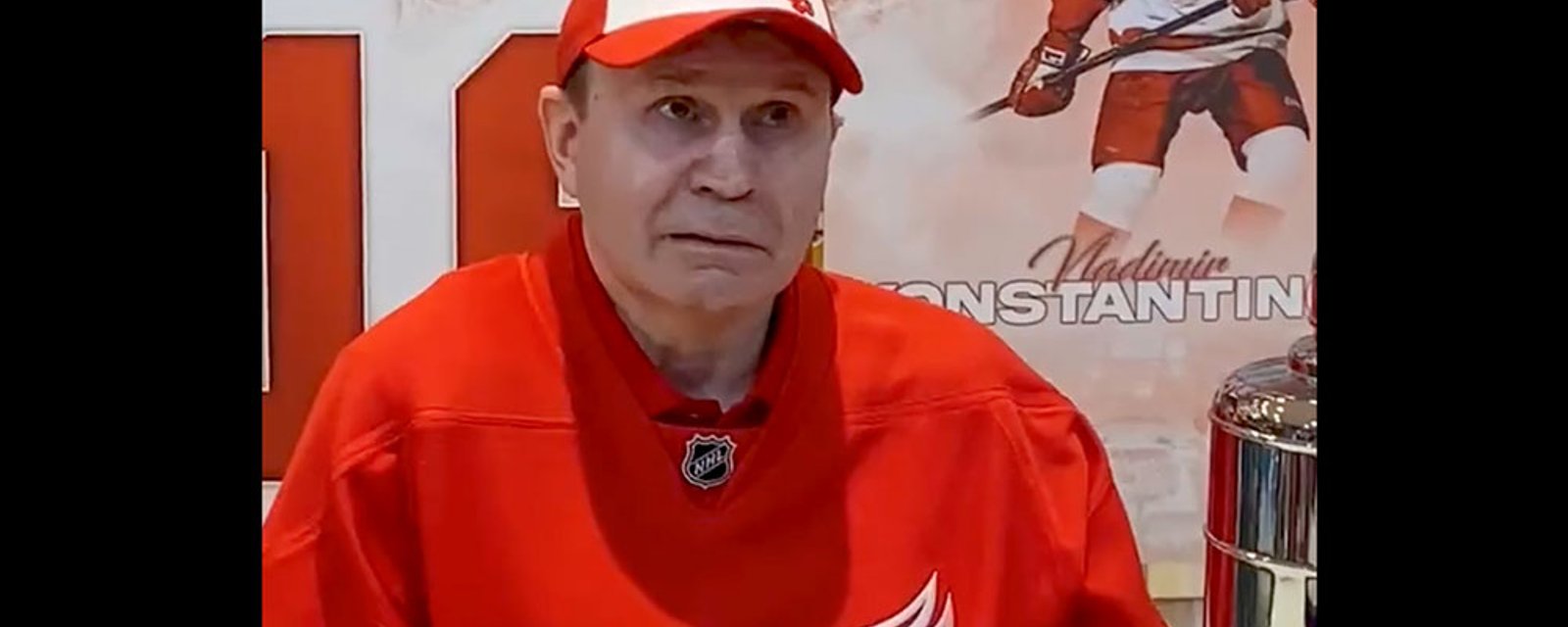 Vladimir Konstantinov names his candidate for best Red Wings player 