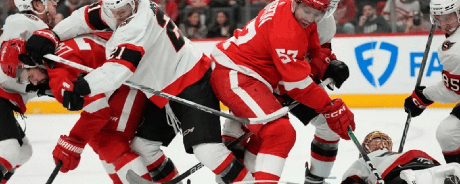 Red Wings announce game plan vs. division rival Senators 